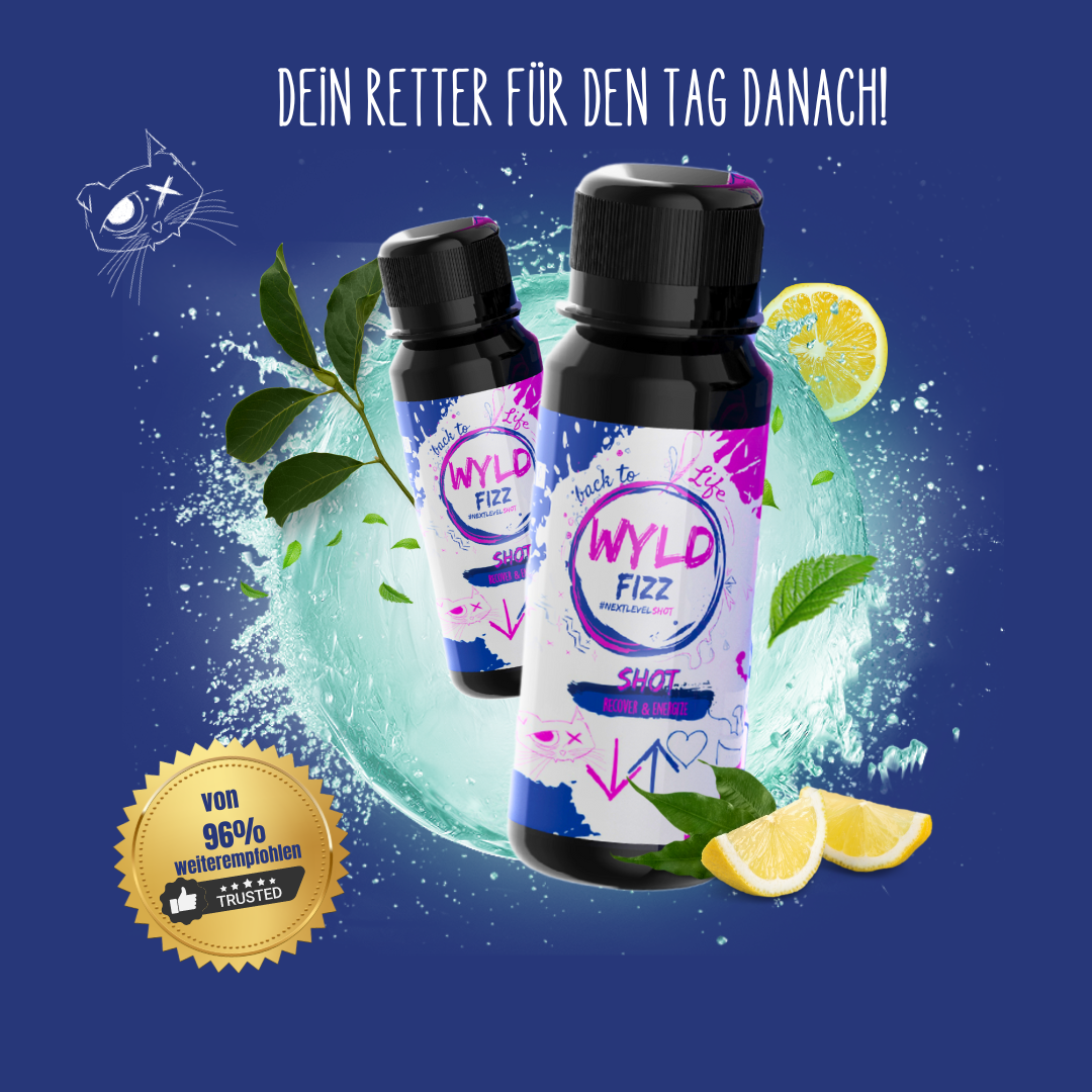 WYLD FIZZ (back to-) Life SHOT | 12er Package