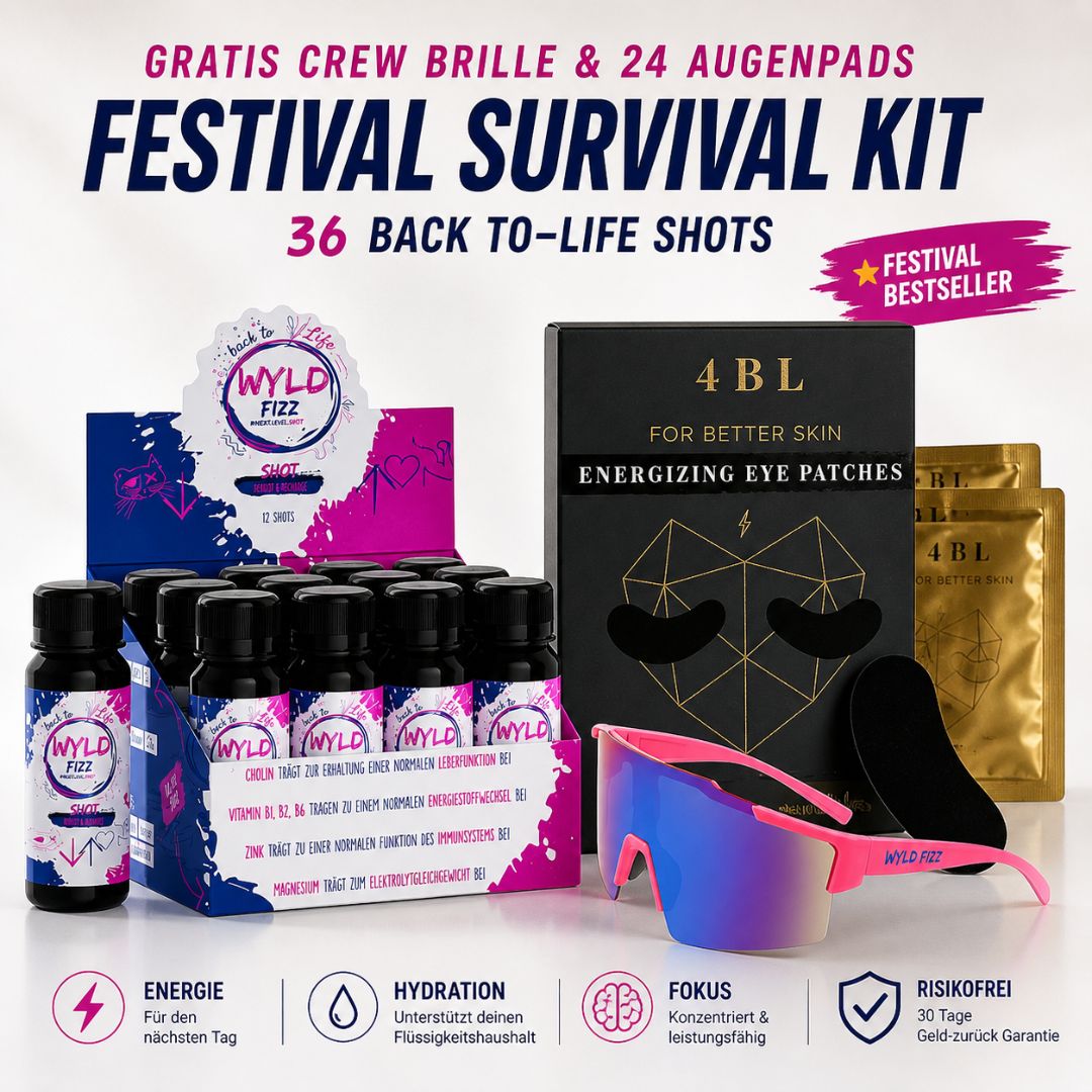 WYLD FIZZ Festival Survival Kit
