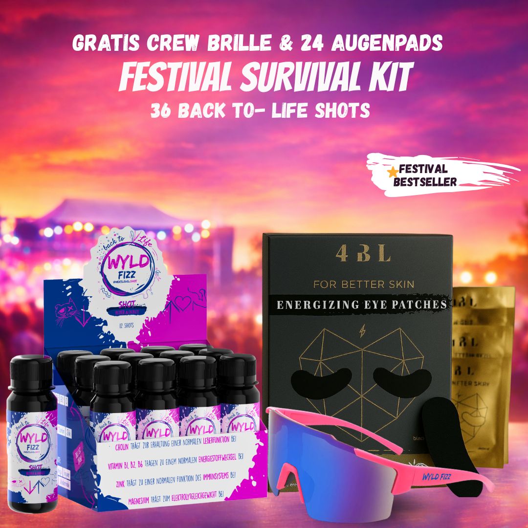 WYLD FIZZ Festival Survival Kit