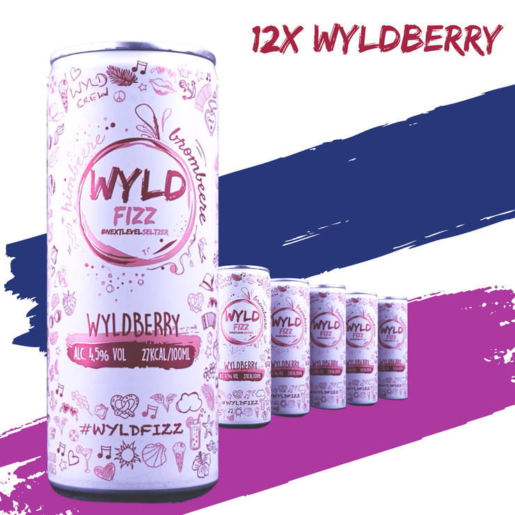 WYLD FIZZ - WYLDBERRY | 12 Drinks